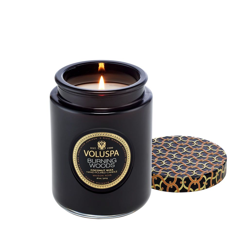Burning Woods Large Jar Candle