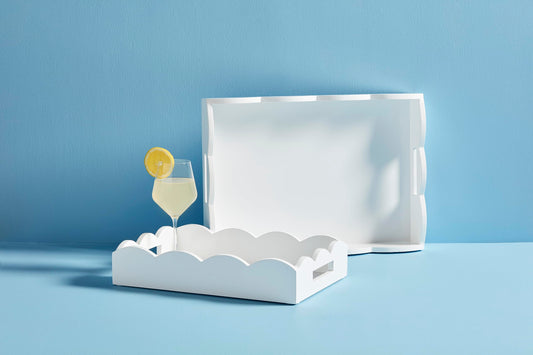 Bandejas de laca anidadas