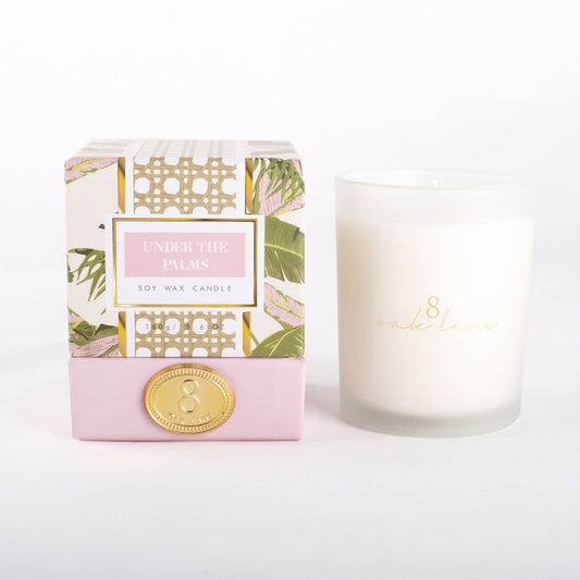 SOY WAX CANDLE-UNDER PALMS
