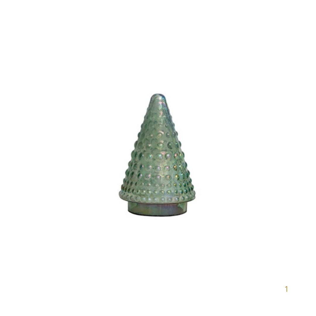 Embossed Glass Tree 2 Styles