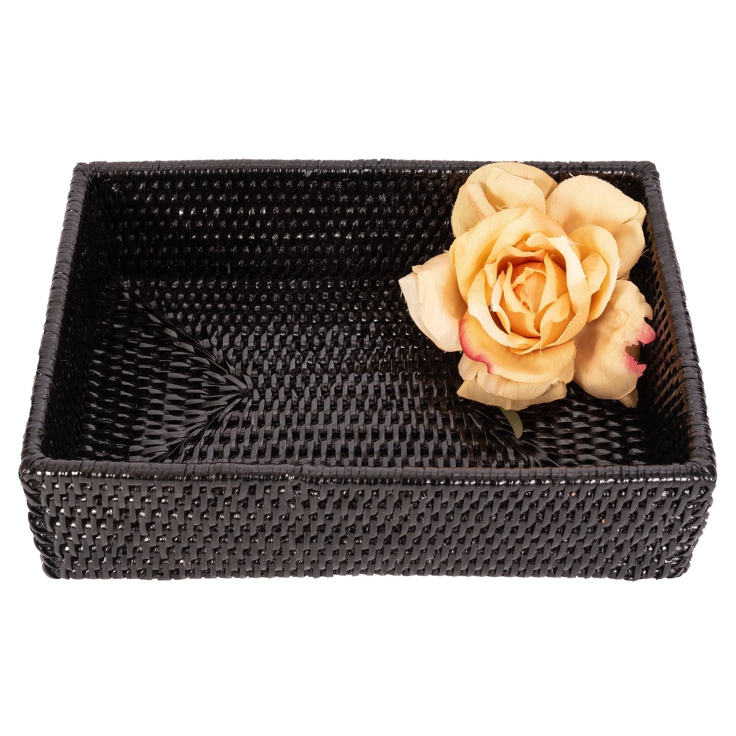 Servilletero rectangular - Black Tudor