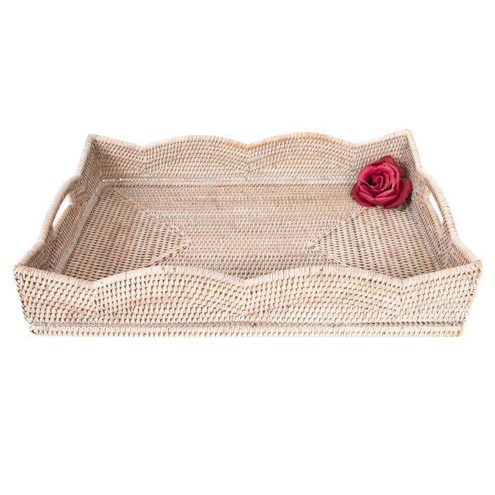 Scallop Collection Rectangular Tray - Bandeja