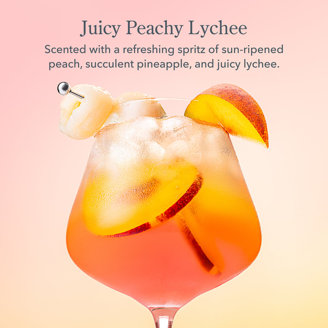 Juicy Peachy Lychee Goat Milk Soap - Jabón en Barra