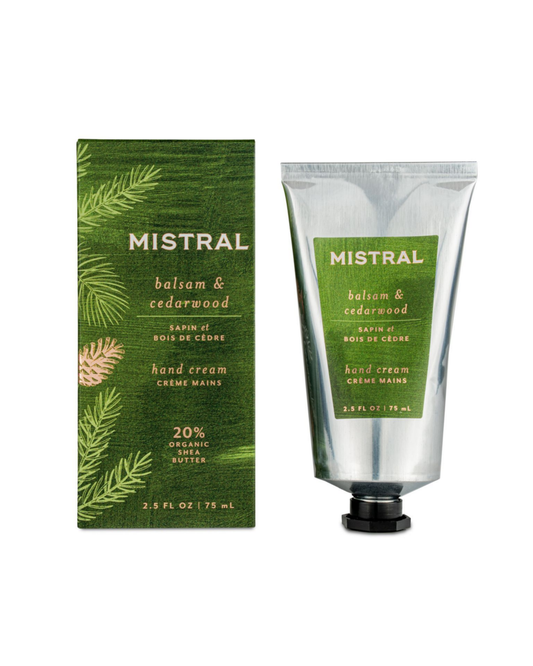 Balsam & Cedarwood Hand Crea 2.5 fl. oz. / 75ml
