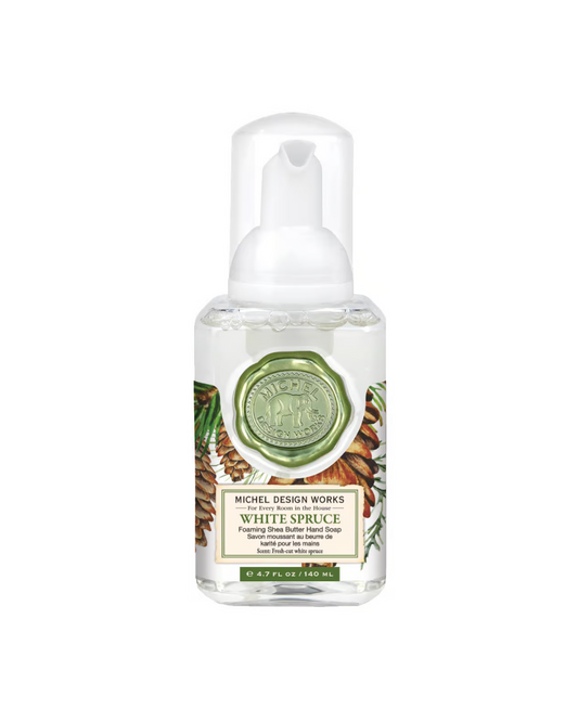 Mini Foaming Soap White Spruce