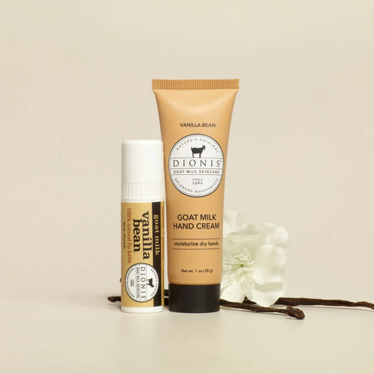 Gift Set, Lip & Hand Vanilla Bean - Set de Regalo de Bálsamo Labial y Crema de Manos
