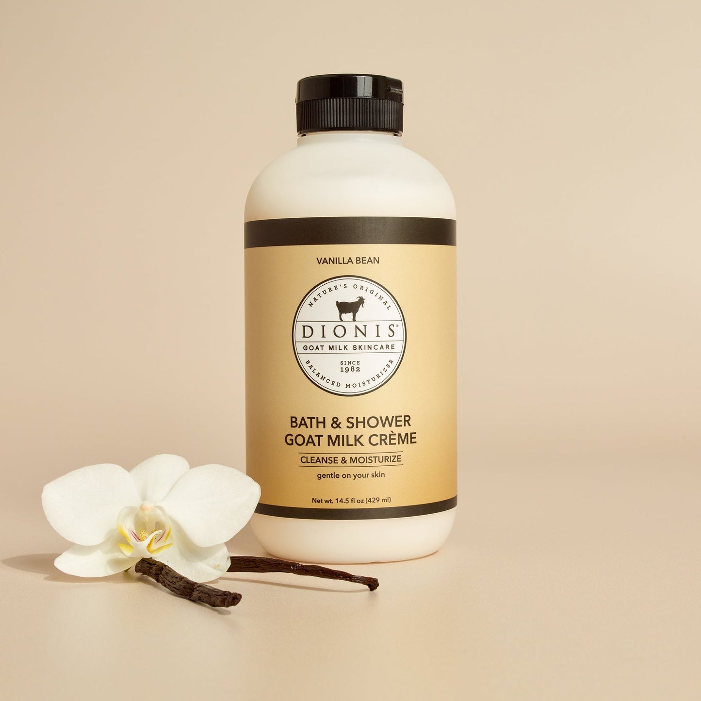 Bath & Shower Creme 14.5 Oz Vanilla Bean - Crema/Gel de baño
