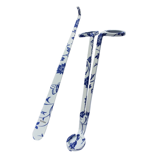 Wick Trimmer and Wick Dipper with Nature Design