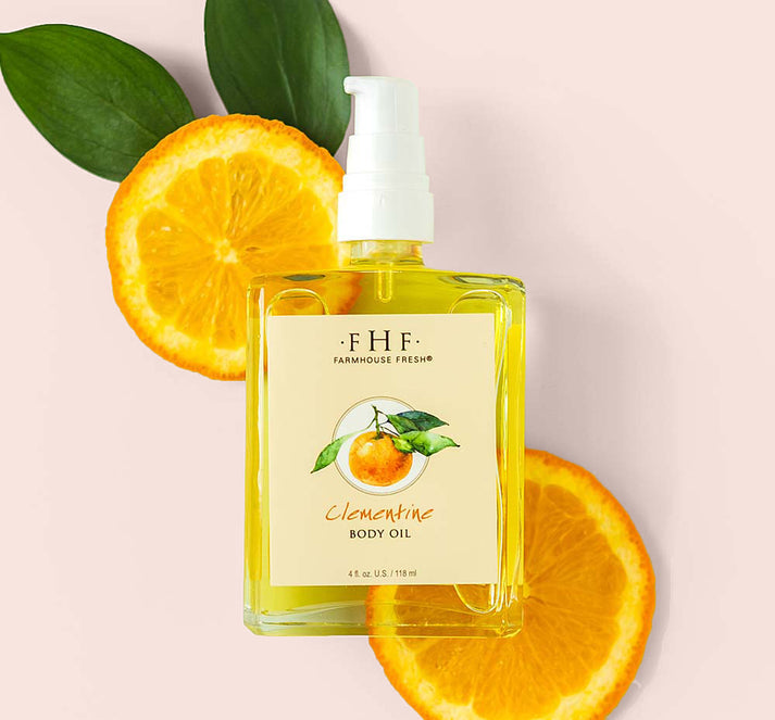 CLEMENTINE BODY OIL 4 OZ + AGAVE NECTAR AGELESS BODY OIL 1.7OZ