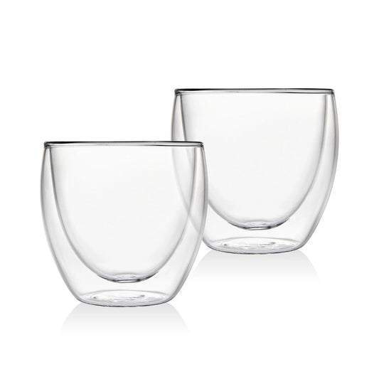 Coffee Double Wall Espresso Tumbler Small, Set of 2