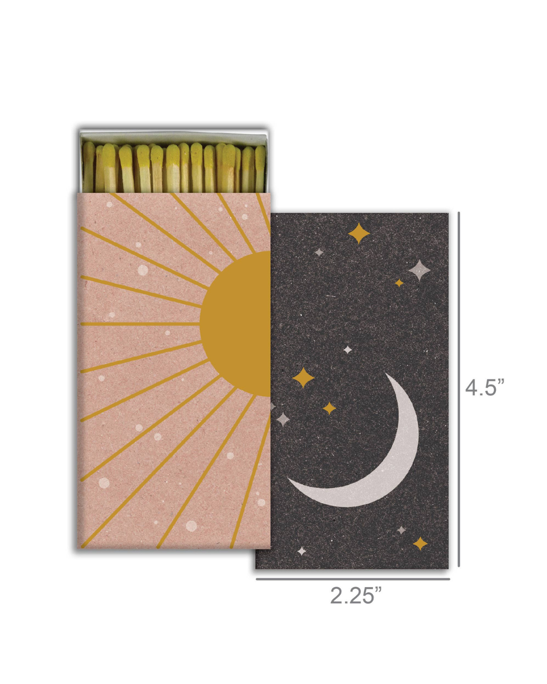 Match 4.5" | Night & Day, Gold Foil