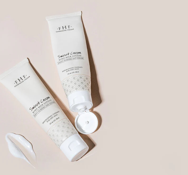 Sweet Cream Body Milk Travel Lotion