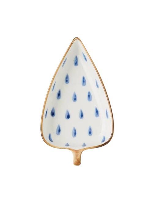 Blue Beauties Tree Tidbit Dish (3 Styles)