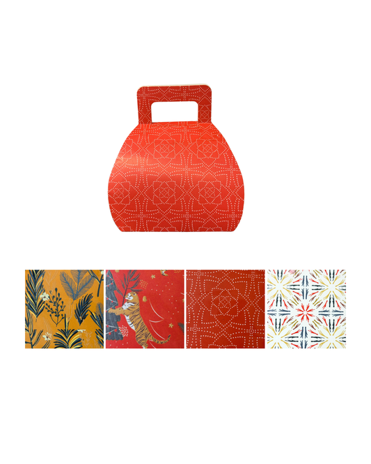 Bolsa de regalo de papel 5"L x 3"W x 6"H Paper Gift Bag