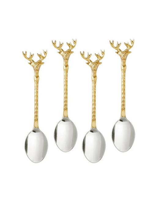 Stag Charcuterie Essentials Spoons - Set of 4