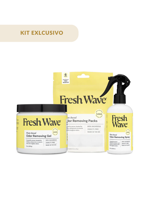 Kit Exclusivo Fresh Wave Lemon - Gel, Spray y Pack (exclusivo)