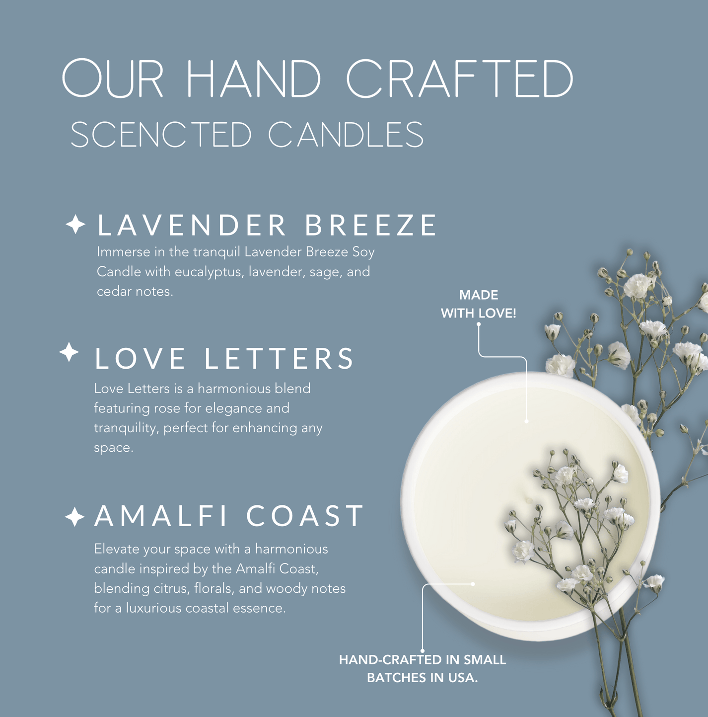 Winter Embrace Candle witn Canvas Bag – Fall to Winter Scent