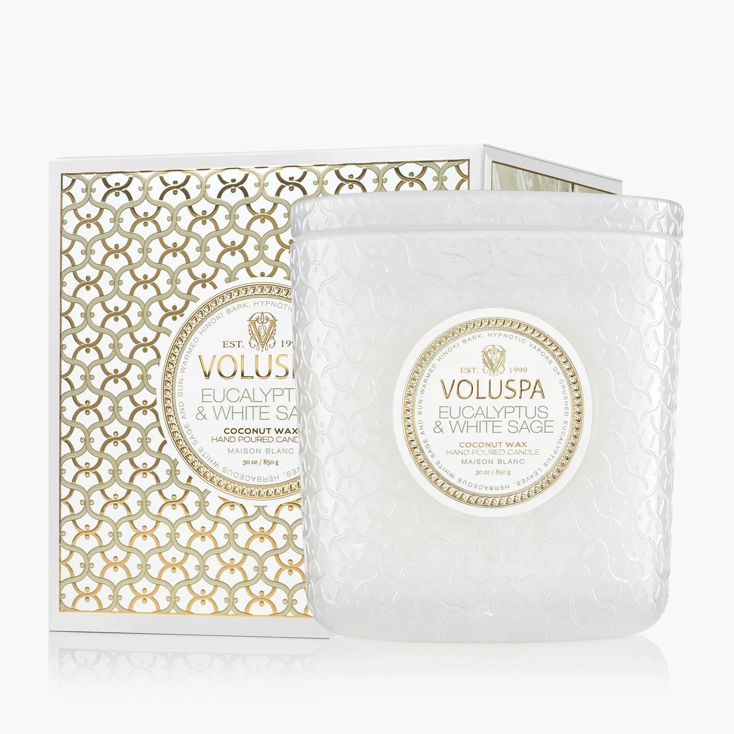 Eucalyptus & White Sage Luxe Candle