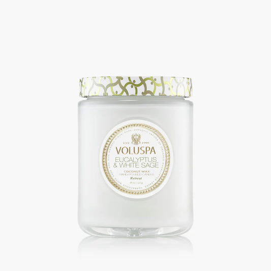 Eucalyptus & White Sage Large Jar Candle