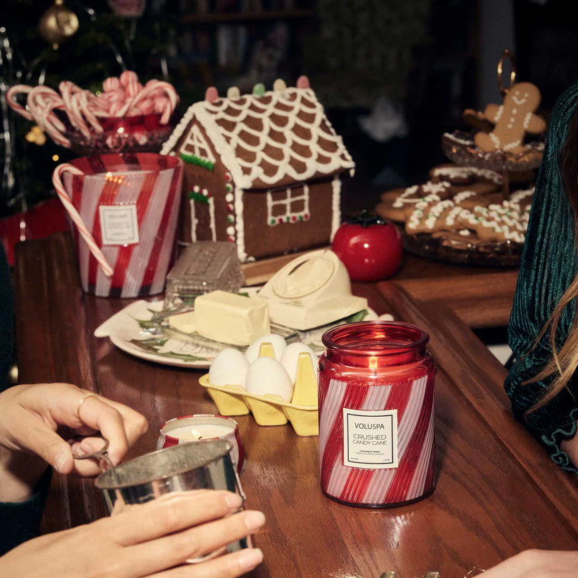 Crushed Candy Cane Small Jar Candle