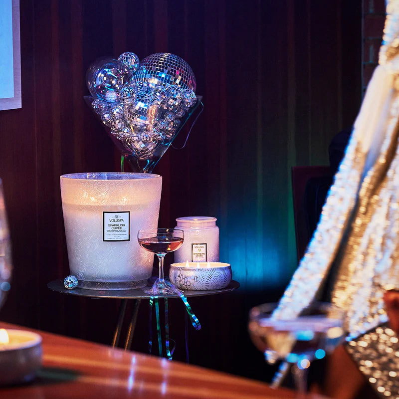 Sparkling Cuvée 3 Wick Tin Candle