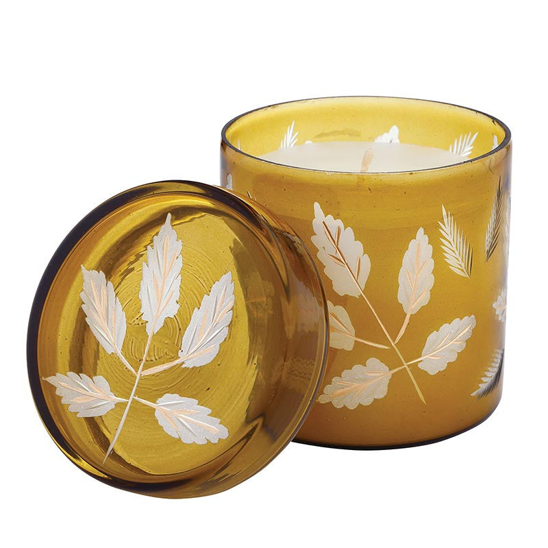 GREEN FOLIAGE CANDLE