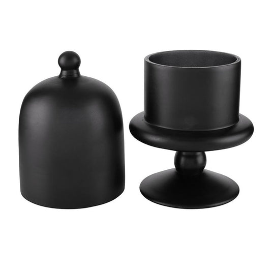Black Cloche Candle