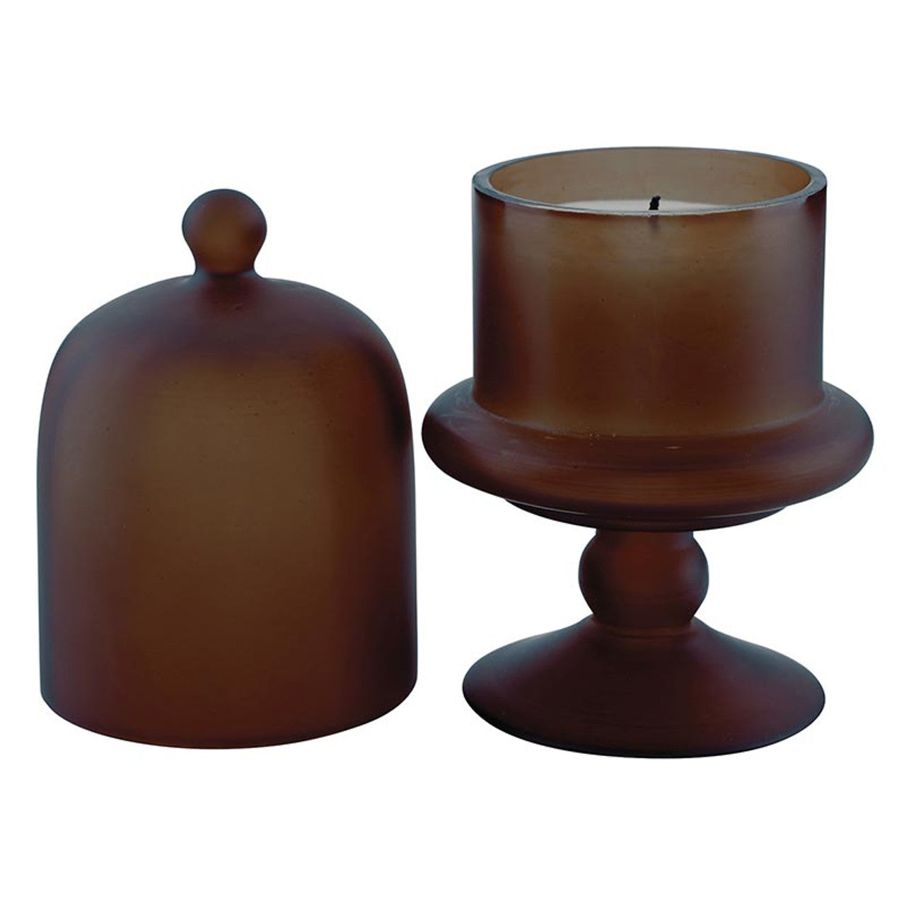 Brown Cloche Candle