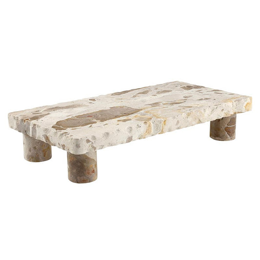 Beige Stand - Bandeja de Mármol Pequeña