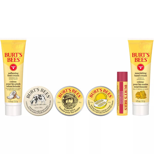 Burt's Bees Tips and Toes 6 Piece Gift Set