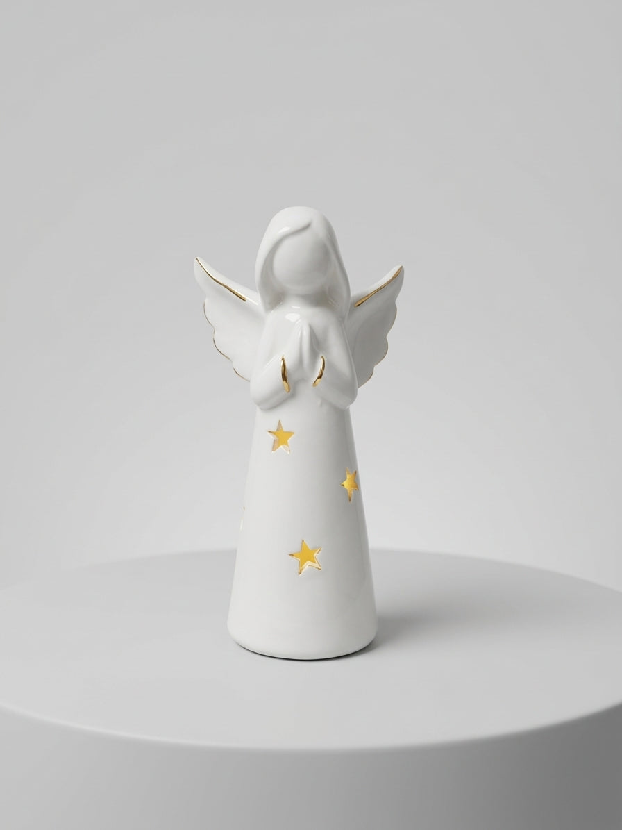 Ceramic Angel LED - Figura de Angel LED