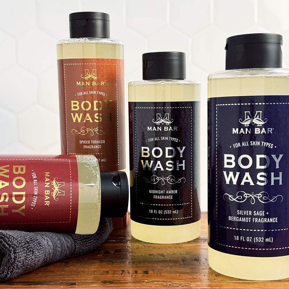 MAN BAR® Body Wash - Midnight Amber