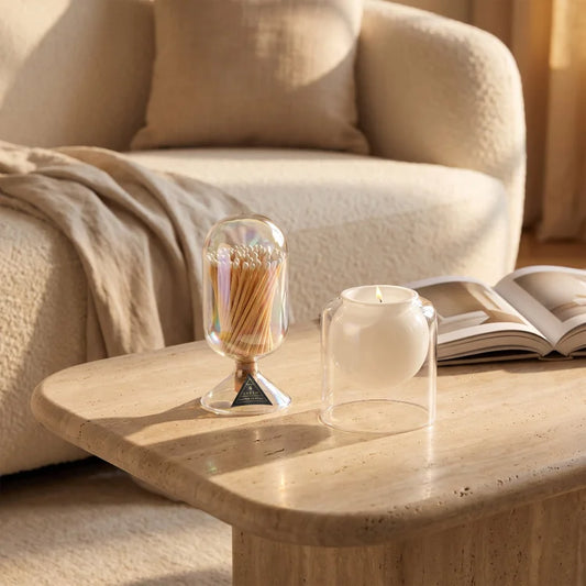 Classic Luna Candle, Waxing Moon - Vela