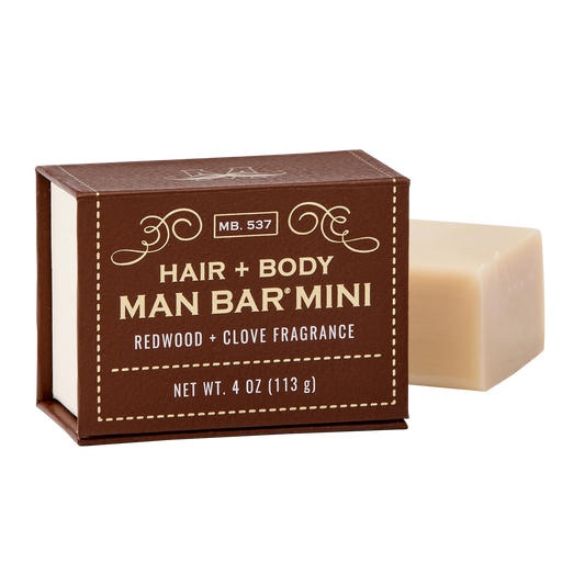 SFS-MAN BAR MINI 4OZ REDWOOD &