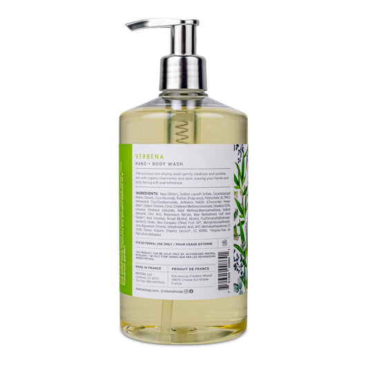 Verbena Hand + Body Wash 16.7 FL OZ