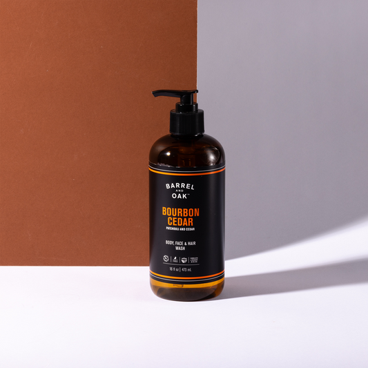 Bourbon Cedar Body Wash 16 oz