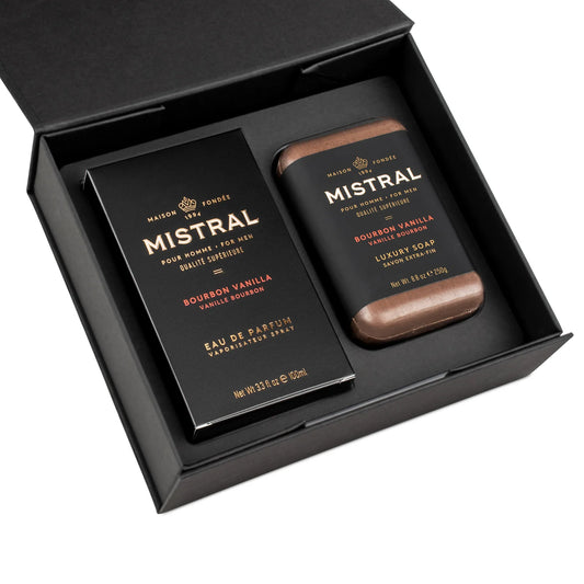 Mistral - Teak Wood Eau de Parfum & Soap Gift Set
