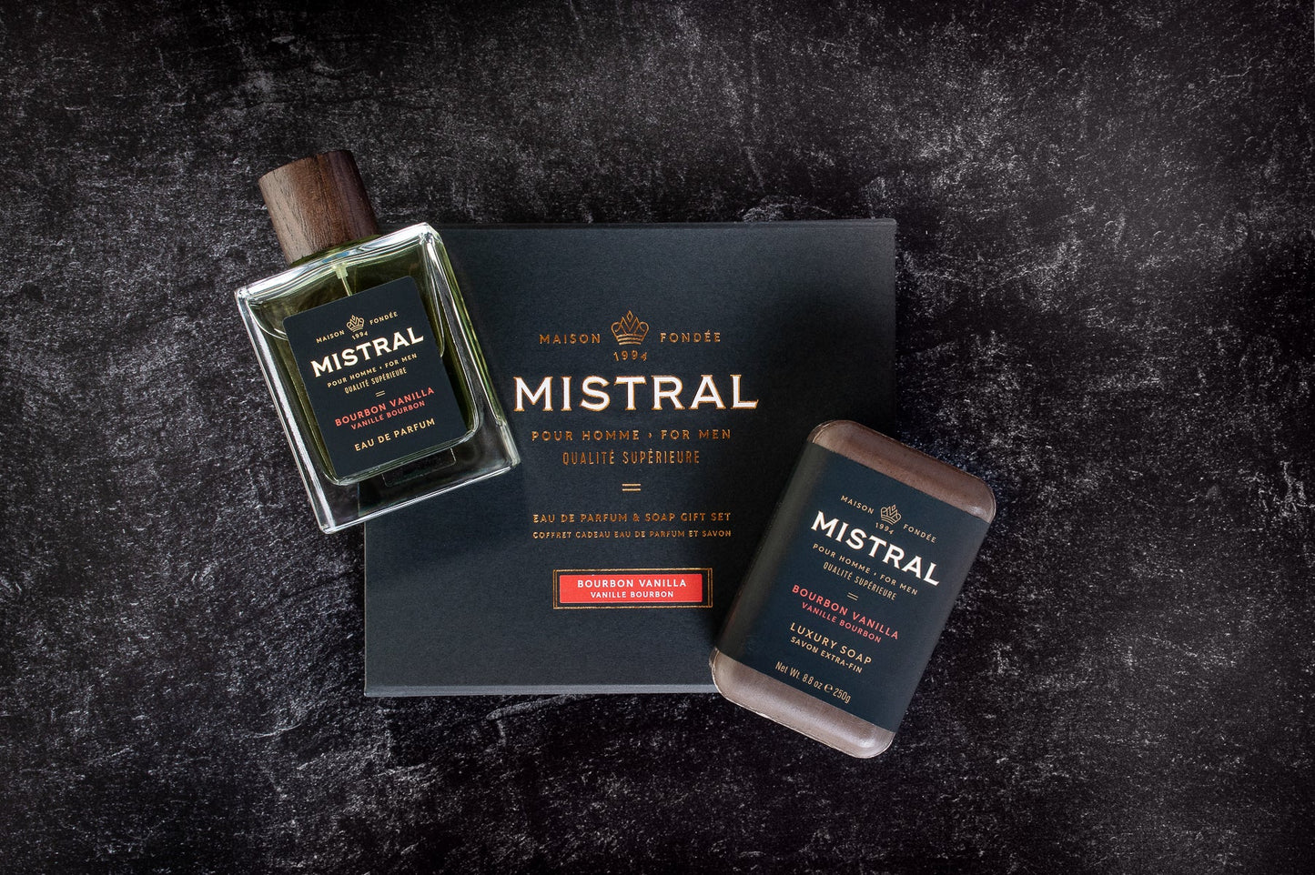 Mistral - Teak Wood Eau de Parfum & Soap Gift Set