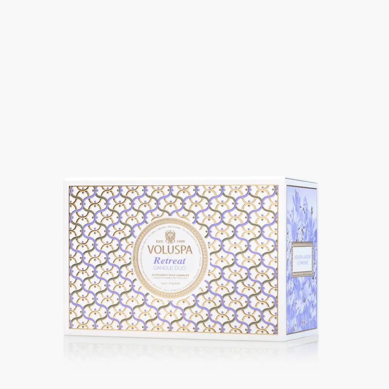 Retreat Candle Duo Gift Set