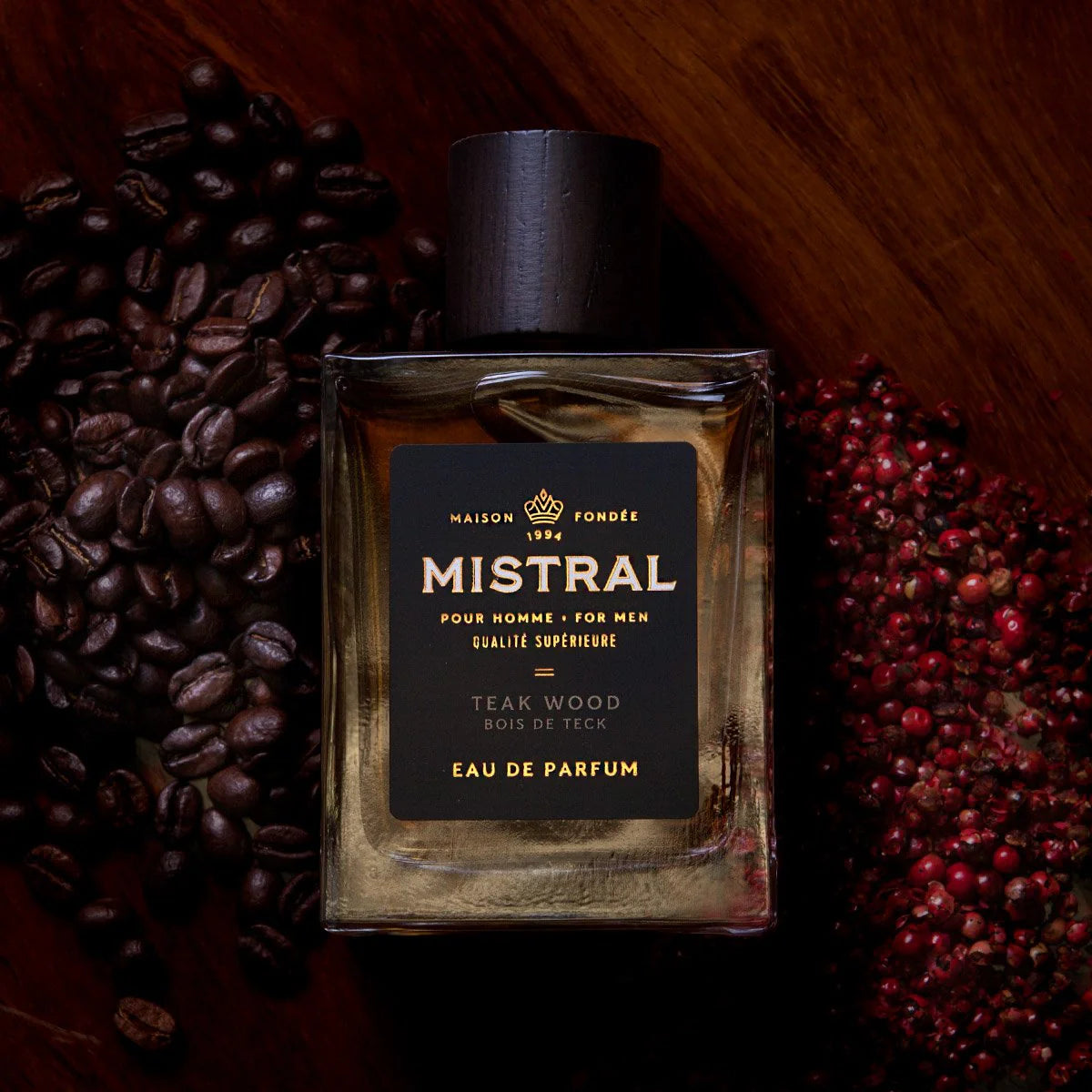 Mistral - Teak Wood Eau de Parfum & Soap Gift Set