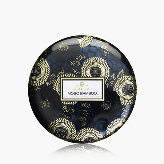 Moso Bamboo 3 Wick Candle