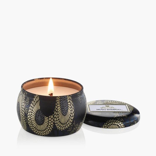 Moso Bamboo Petite Tin Candle