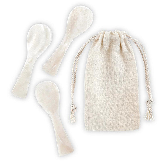 Table Sugar Shell Spoons S/3 / Cucharas de concha - Juego de 3