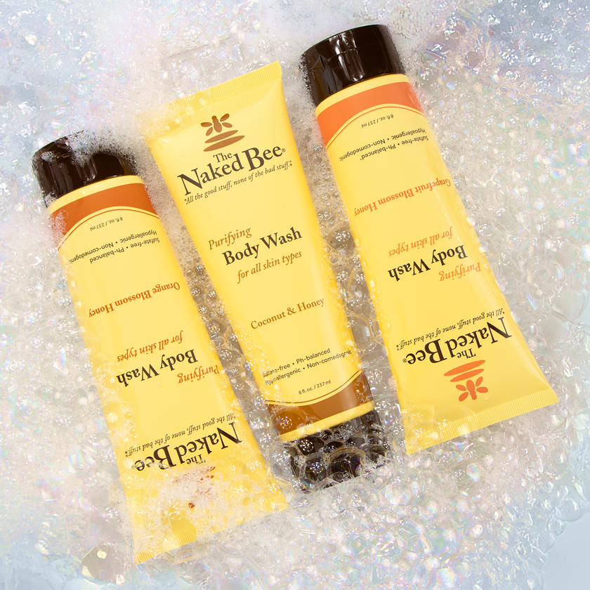 8 OZ.ORANGE BLOSSOM HONEY PURIFYING BODY WASH