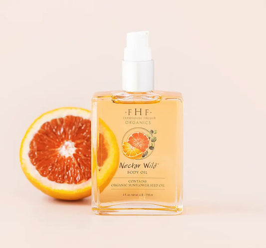 NECTAR WILD ORGANIC BODY OIL 4 OZ + AGAVE NECTAR AGELESS BODY OIL 1.7OZ