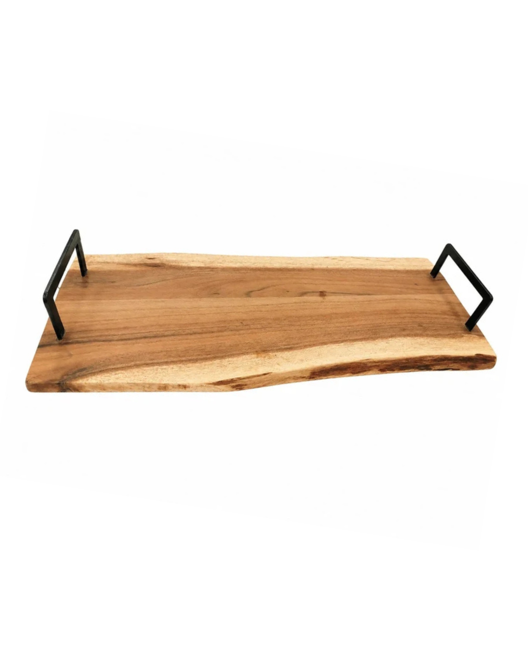 LIVE EDGE WOOD TRAY - BANDEJA DE MADERA CON BORDE NATURAL