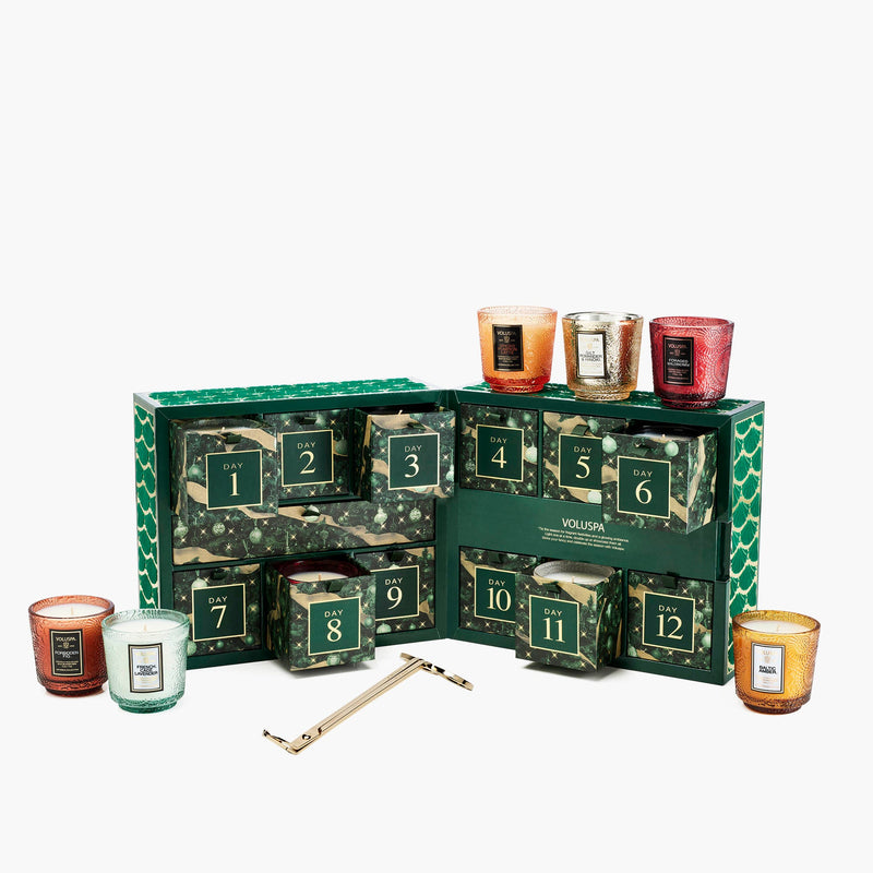 Set 12 Day Candle Advent Calendar