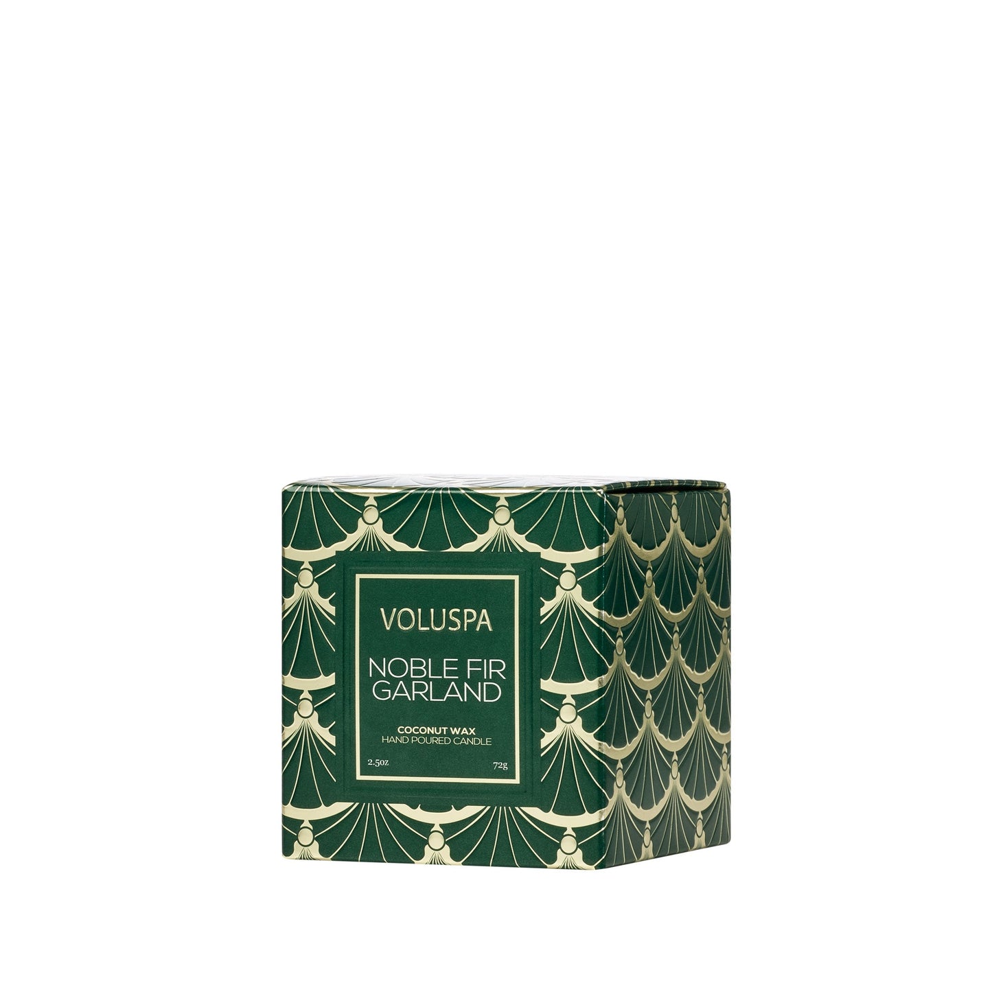 NOBLE FIR GARLAND BOXED PEDESTA