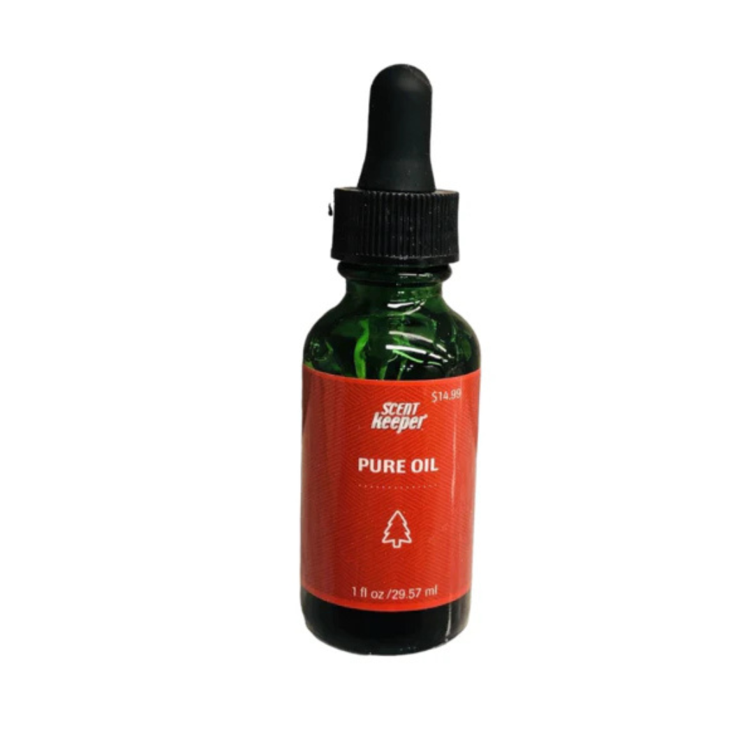 Scentkeeper Potpourri Aceite Puro Pino. 1 fl oz. navideño