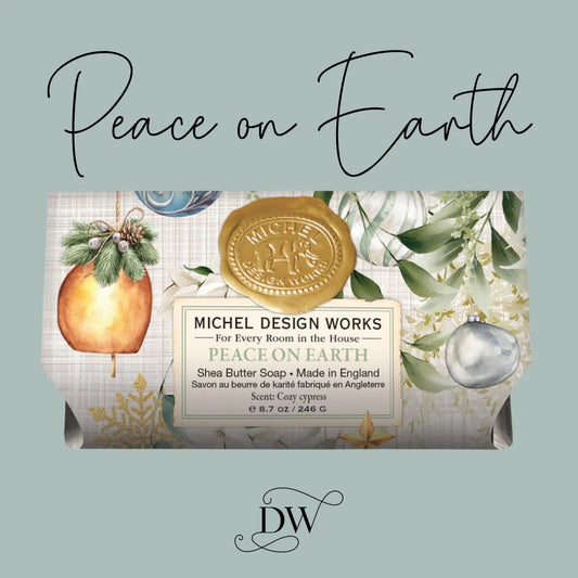 Peace on Earth Large Bath Soap Bar